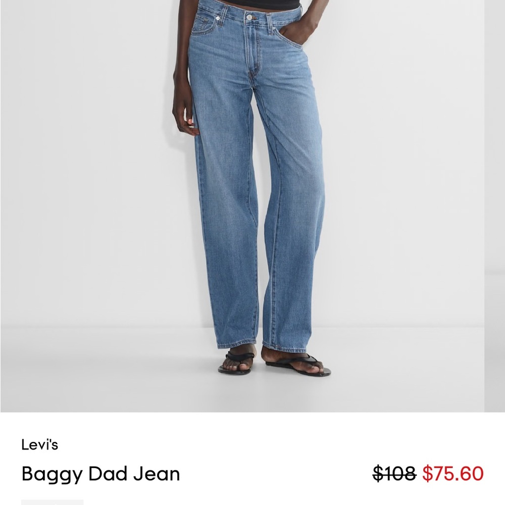 Levi's Relaxed Fit Jeans in Classic Blue